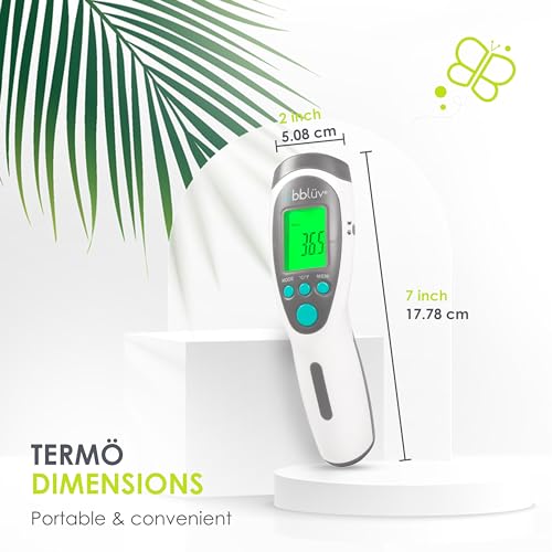 bblÃ¼v bblüv - Termö - Infrared Digital Thermometer, Non-Contact Forehead Temperature for Adults and Kids, Digital Thermometer for Home with Fever Indicator, Non-Touch Accurate & Instant Temperature Reading - Image 5