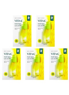 Goodal Goodal, Green Tangerine, Vita-C, Dark Spot Care Serum Beauty Sheet Mask, 10 Masks, 28 g ( 0.98 oz) each.  - Image 1