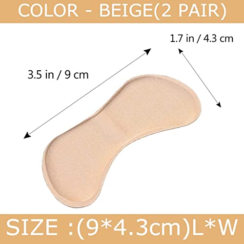 FEXMY Heel Grips Liner Cushions Inserts For Loose Shoes, Heel Pads Snugs For Shoe Too Big Men Women, Filler Improved Shoe Fit & Comfort, Prevent Heel Slip & Blister (Back Support) - Image 4