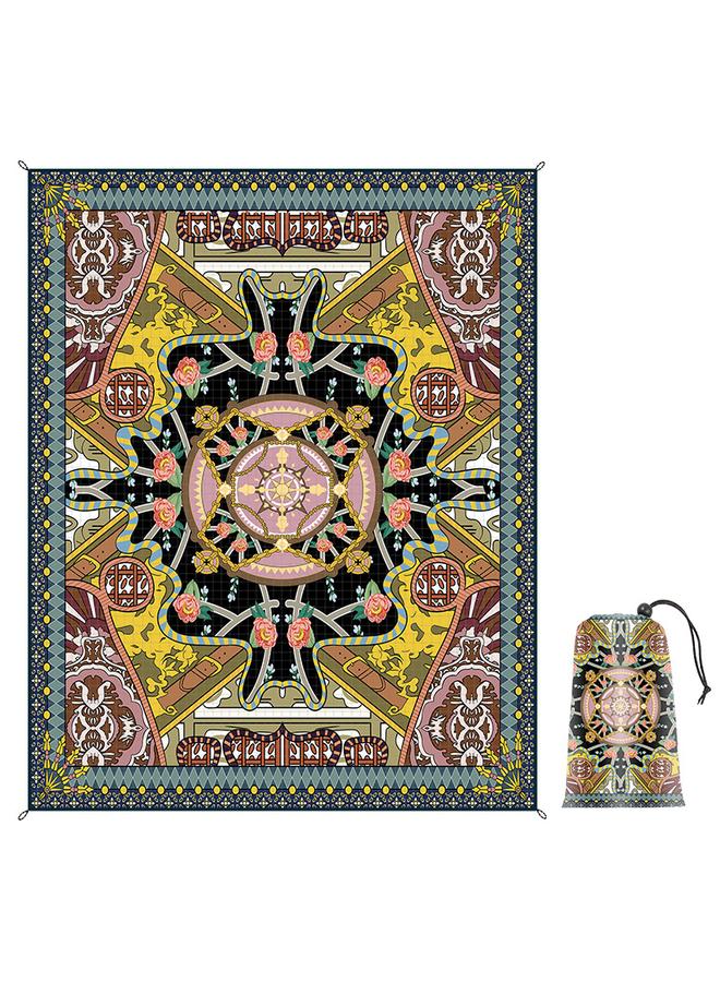 Bluejw Beach Mat Small Portable Outdoor Outings Camping Mat Lawn Mat Moisture-proof Waterproof Picnic Cloth Picnic Mat - Image 1