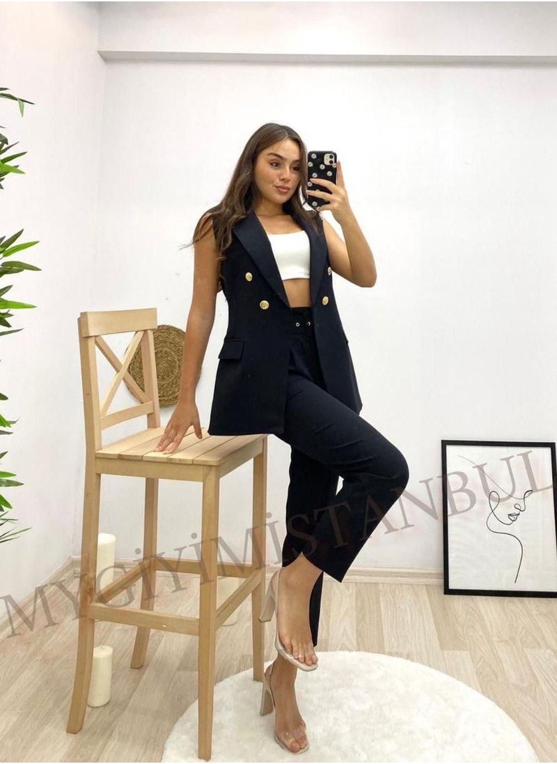 Generic - Sleeveless Blazer - Image 1