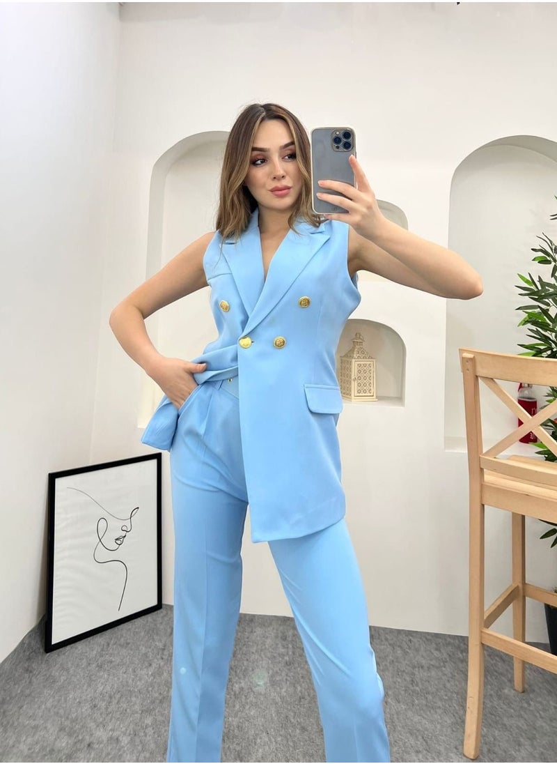 Generic - Sleeveless Blazer - Image 1