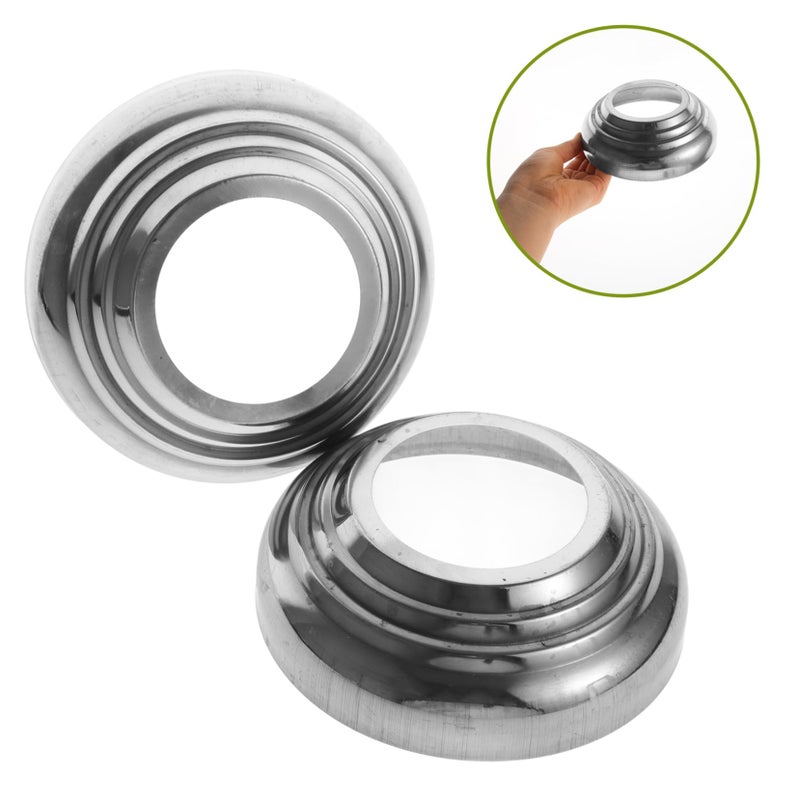Gazing Ball Holder Stand Outdoor Garden Display Base 2 Pack - Image 3