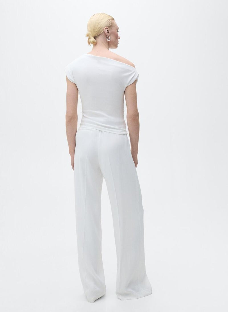 MANGO Asymmetrical Fitted Top  - Image 2