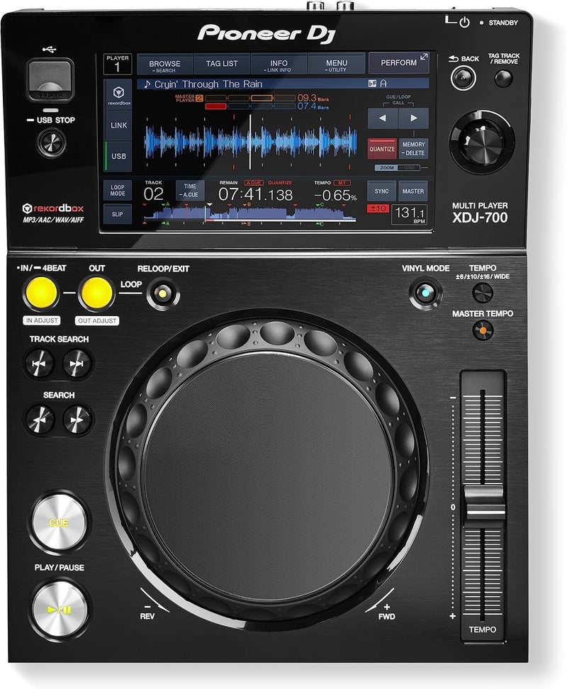Pioneer DJ XDJ-700 Digital DJ Media Player with Touchscreen - Image 1