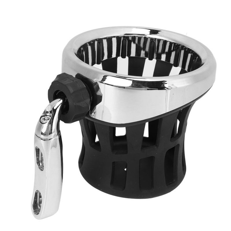 Car Cup Holder Aluminum Rubber Motorcycle Handlebar Drink Mount Replacement for Gold Wing - Image 1