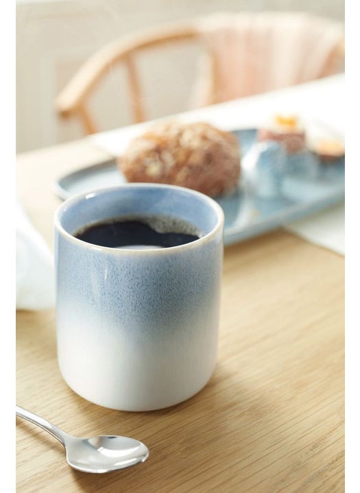 Coffee Mug 300 ml, White and Blue