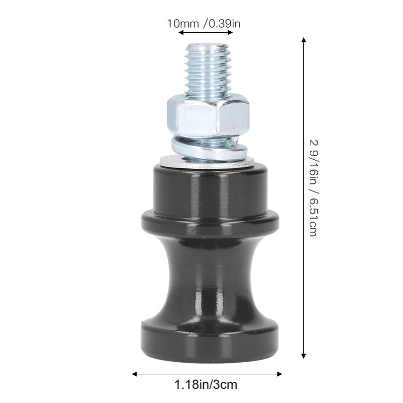 Heavy Duty Steel Winch Hook Stand Holder With 10 Inch Bolts For Off Road Black - Image 4
