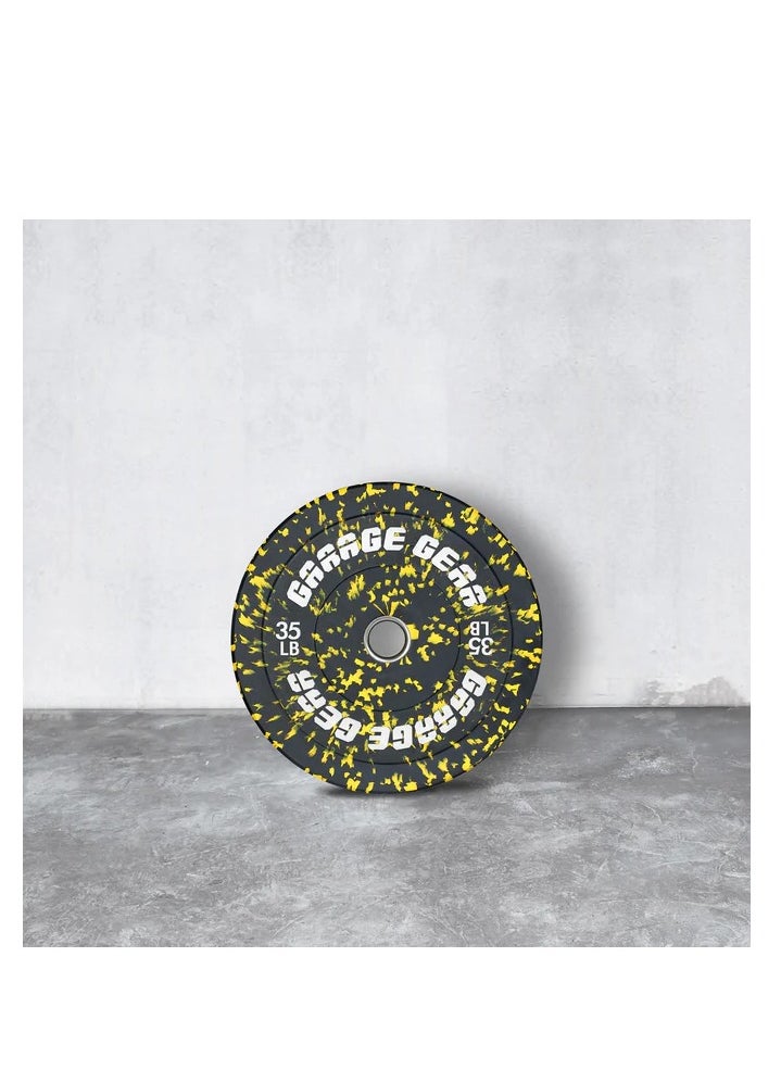 Garage Gear Fleck Bumper Plates 35 LB 
