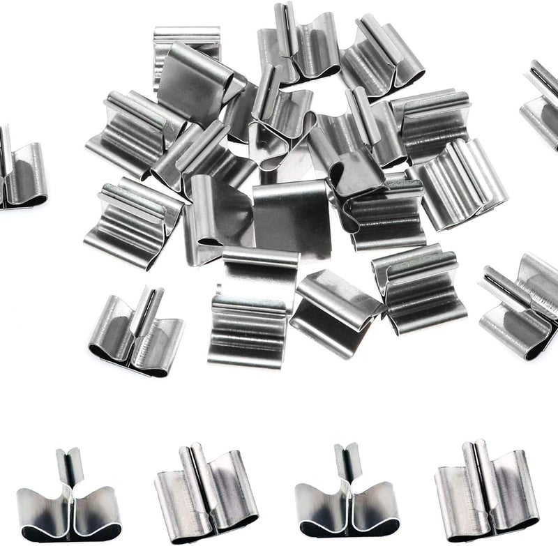 BEADNOVA Wood Candle Wick Clips 50pcs Wood Wick Base Sustainer Tabs for Candle Making and DIY 16mm 06 inch - Image 1