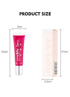 Lip Gloss Hydrating Moisturizing Long Lasting High Glossy Jelly Lip Stain Super Gloss Balm Oil Tinted Treatment Lip Glow Glass Shine Glitter Makeup Beauty Colored Bright Lifter For Women Girls - pzsku/ZBF75725A46C6B2F3F537Z/45/_/1701769671/5c9a21f6-f780-4ec0-a41e-af2e507bdf12