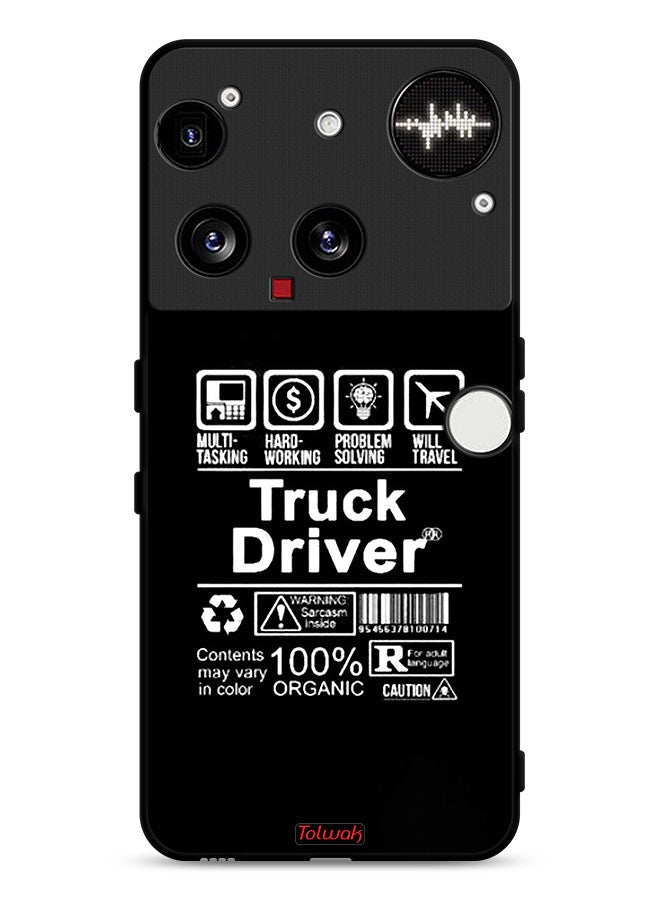 Tolwak Nothing Phone (3) Protective Case Cover Truck Driver Sticker - Image 1