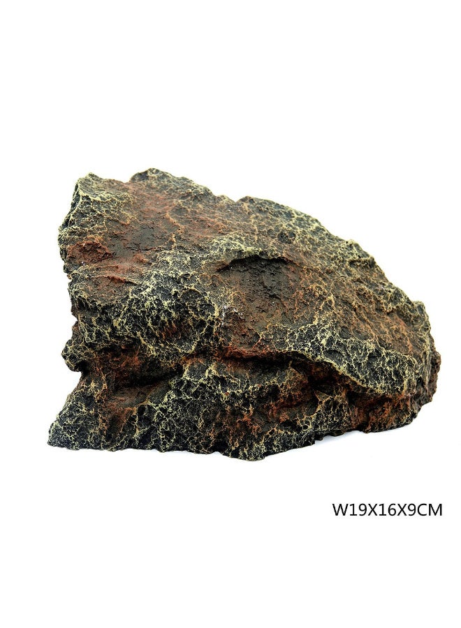 ديكور حوض سمك زينة حوض السمك الراتنج الأسماك حوض السمك زينة الحيوانات الصغيرة تلعب بقية المخفية . - Image 1