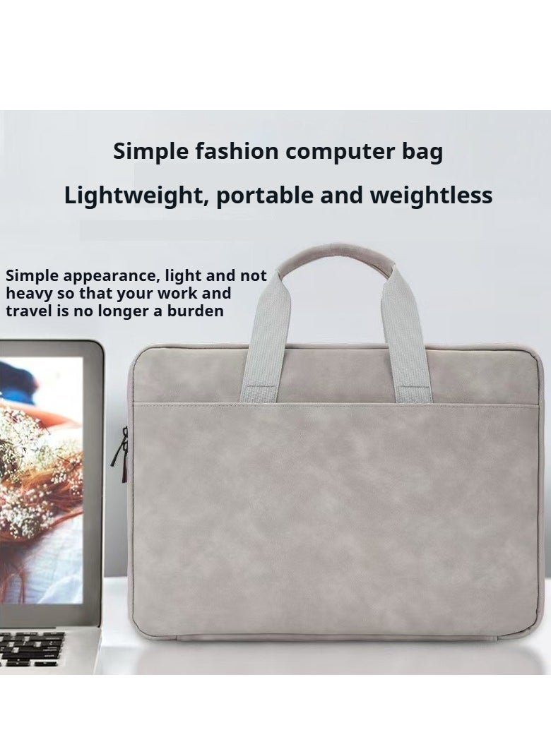 Generic - Waterproof 13-14 Inch Lightweight Laptop Bag for Business - Multi-Compartment Design, Unisex Style - Image 1