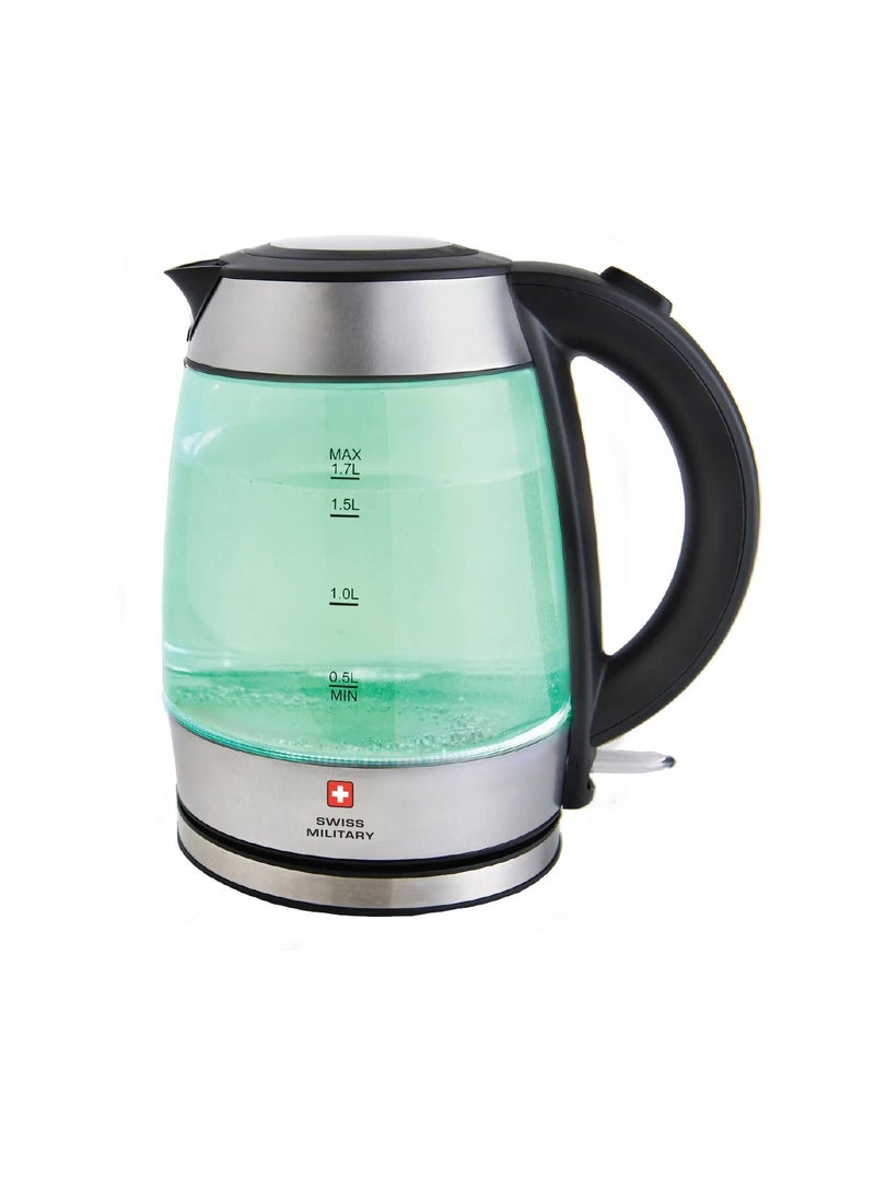 SWISS MILITARY - Swiss Military Prism Glass Kettle 1.7L - Image 1