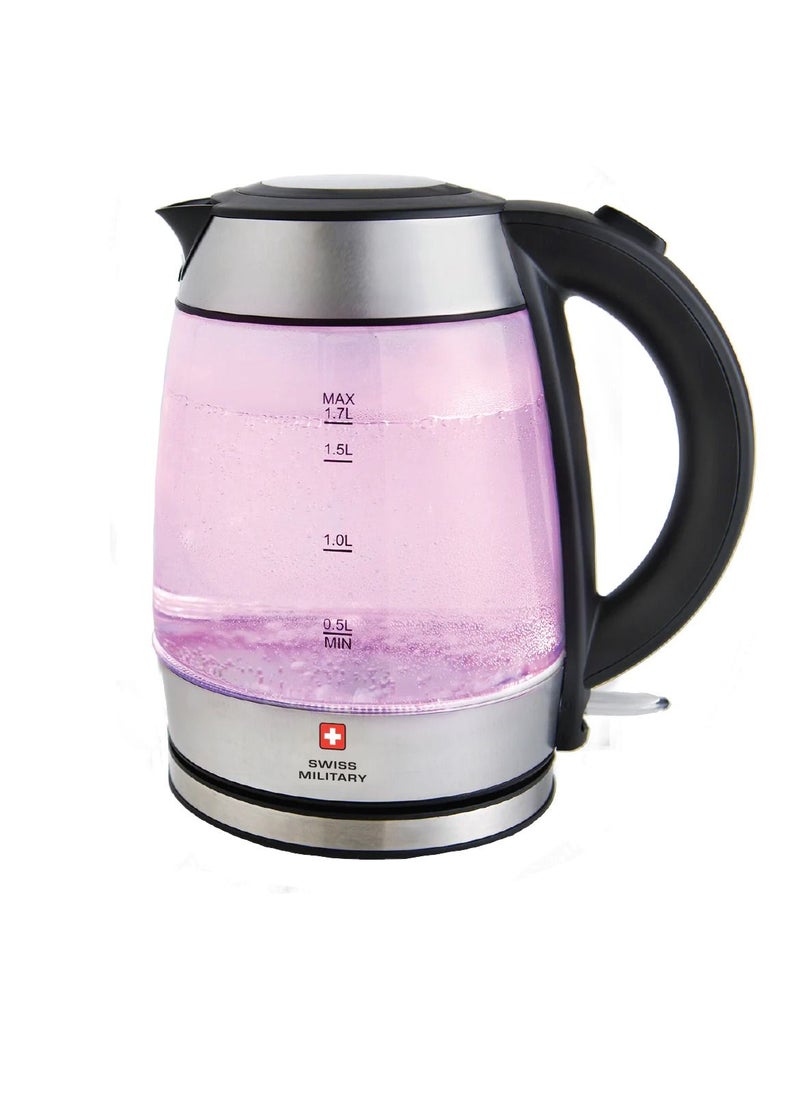 SWISS MILITARY - Swiss Military Prism Glass Kettle 1.7L - Image 1