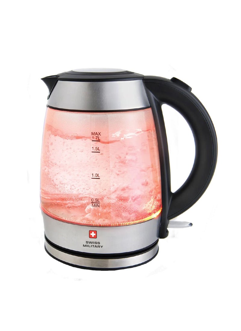 SWISS MILITARY - Swiss Military Prism Glass Kettle 1.7L - Image 1