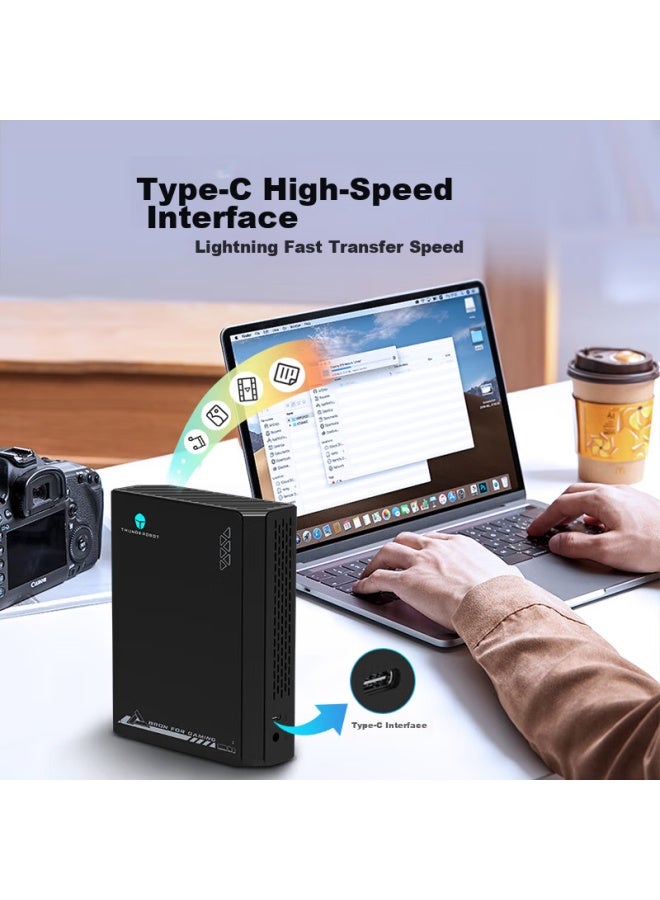 Thunderobot Leishen F330 Youth Edition 14tb Portable Hard Drive, 3.5-inch Large Capacity Desktop Storage, Type-c High-speed 260mb/s, External Mechanical Hard Drive For Desktop And Laptop - Image 2
