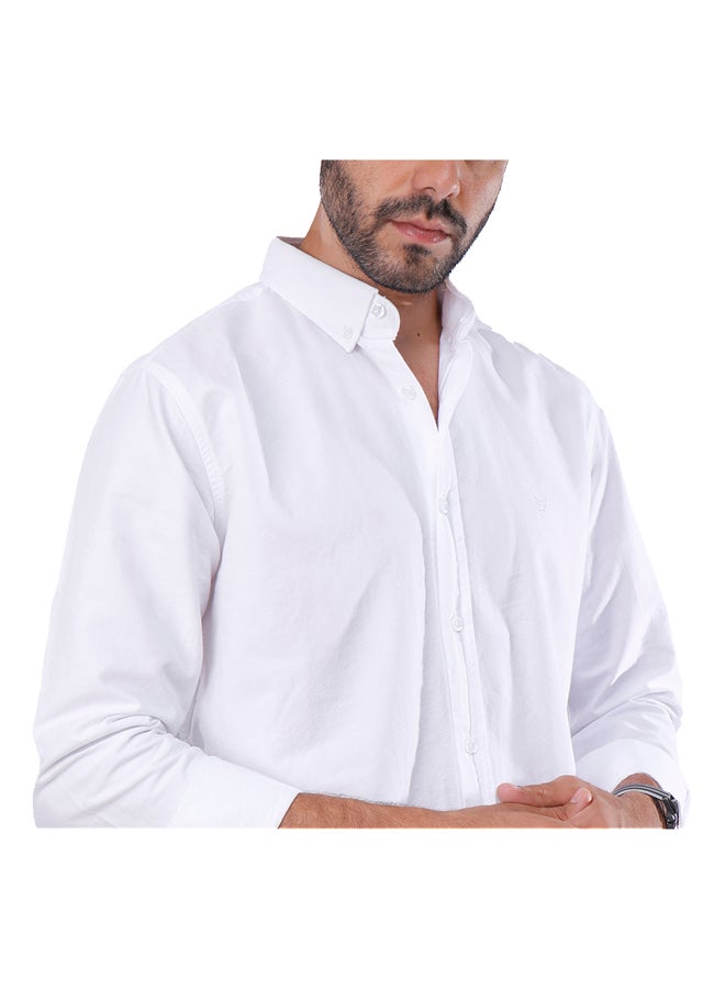 Coup Coup Regular Fit Basic Shirt For Men Color White - Image 2