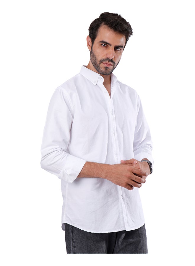 Coup Coup Regular Fit Basic Shirt For Men Color White - Image 1