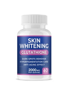 SKIN Whitening Glutathione Brightening And Whitening 60 Capsules 2000 Mg  - Image 1