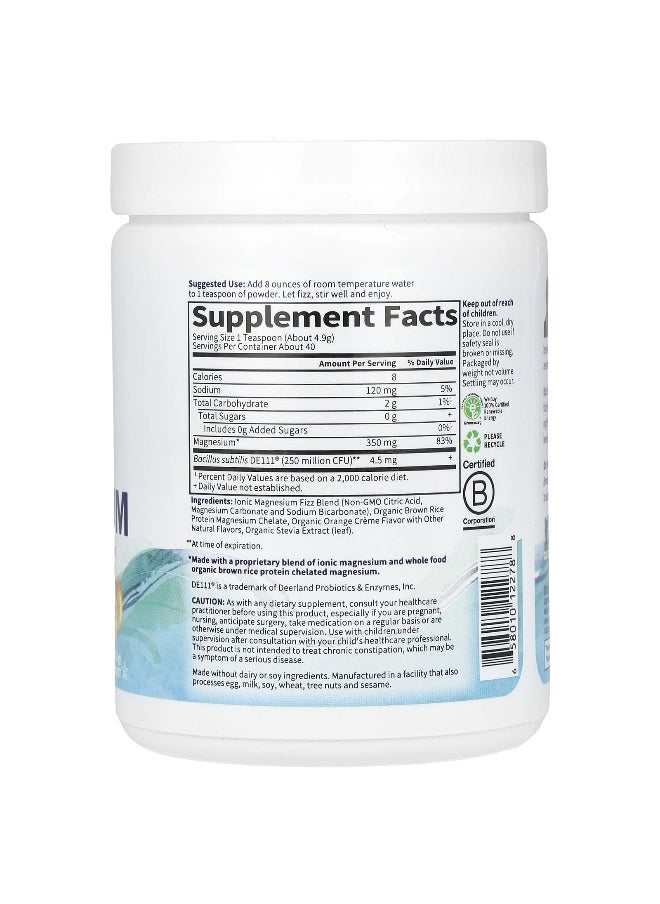 Garden of Life Garden of Life, Dr. Formulated, Whole Food Magnesium, Orange, 7 oz (197.4 g)  - Image 2