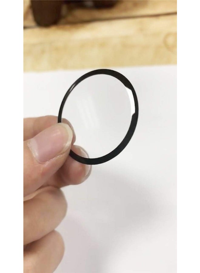 إي وورلد مجموعة لاصقات حماية للشاشة من الزجاج المقوى لساعة سامسونج جالاكسي مكونة من قطعتين شفاف - Image 4