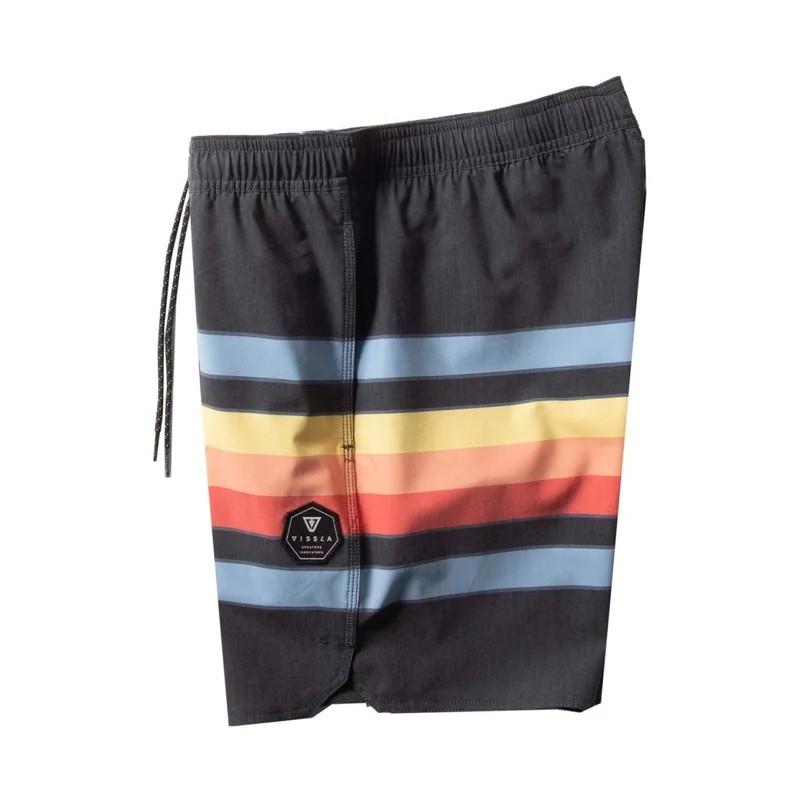Vissla Fist Bump 17.5" Ecolastic Swimshort Black