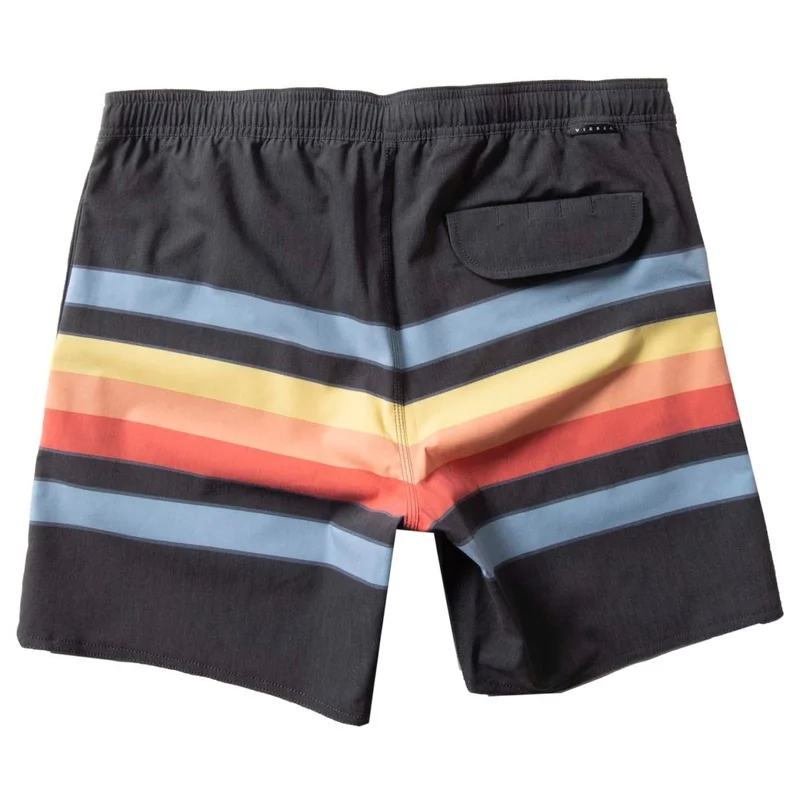 Vissla Fist Bump 17.5" Ecolastic Swimshort Black