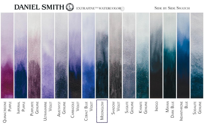Daniel Smith 284610057 Extra Fine Watercolors Tube, 5ml, Moonglow, 0.17 Fl Oz (Pack of 1) - Image 4