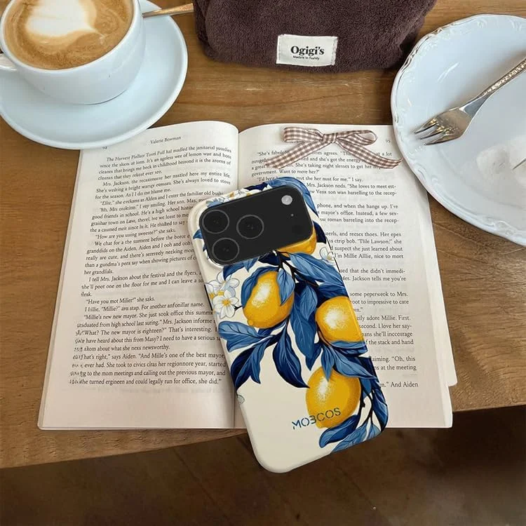 Mobcos Mobcos iPhone 17 Pro Lemon Breeze Mobcos iPhone 17 Pro Lemon Breeze Premium Case Compatible with Hybrid Dual-Layer Hard Shell + Silicone Protection - Scratch-Resistant Shockproof Mobile Cover  | Best Price UAE