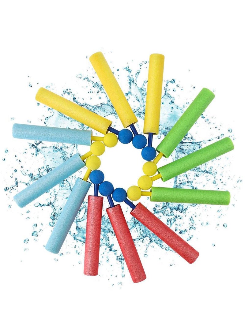 Sweet seven Fun in the Sun: 12-Piece Foam Water Blaster Set for Kids - Foam Water Toys Shooter for Summer Swimming Pool Beach in the Pool, Beach, or Summer Adventures! - Image 4