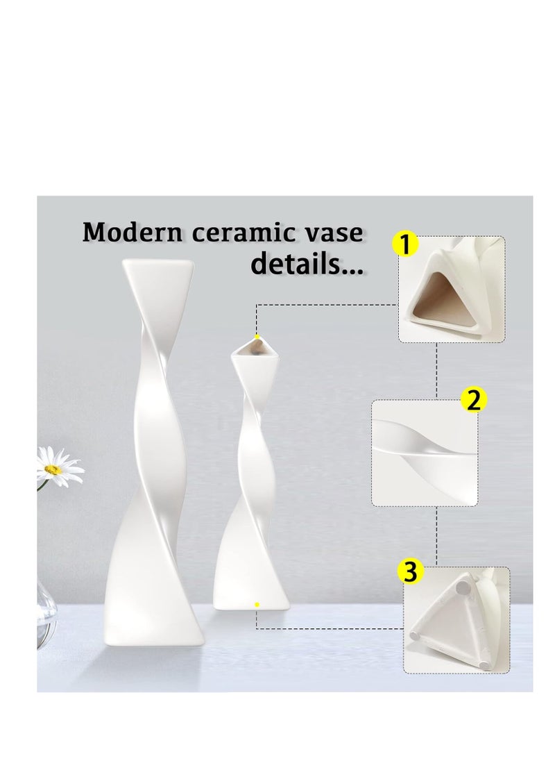 Bluejw - Modern Minimalist Living Room Creative Dining Table Coffee Table Home Decoration  Ceramic Vase - Image 1