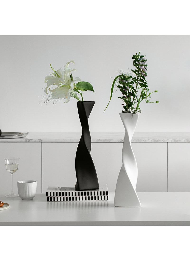 Bluejw - Modern Minimalist Living Room Creative Dining Table Coffee Table Home Decoration  Ceramic Vase - Image 1