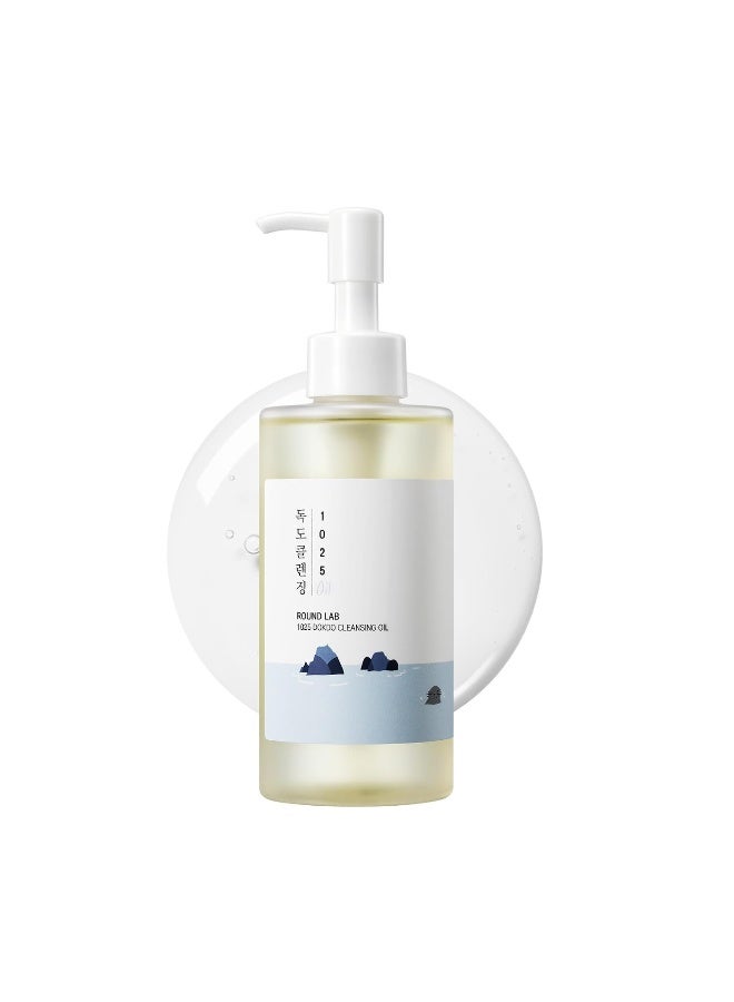 ROUND LAB 1025 Dokdo Cleansing Oil Gentle Makeup Remover Face Cleansing Oil with Deep Sea Water 200ml - Image 1