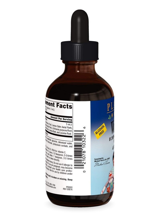 Planetary Herbals Echinacea-Elderberry Syrup , 4 fl oz (128.28 ml) - Image 3