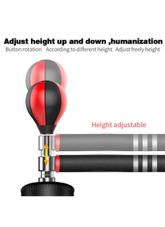 Yalla HomeGym Heavy-Duty Punching/Boxing Speed Bag Trainer with Spinning Bar, Punching Head, Solid Speed Punching Boxing Ball Stand  - Image 3