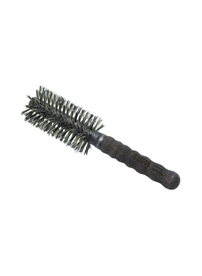Ibiza Hair Professional Round Boar Hair Brush (Mb3 55Mm) Reinforced Blonde & Black Bristles & Cork Handle For Straight Wavy Or Curly Hair Add Texture & Shine For Medium To Long Hair - Image 3