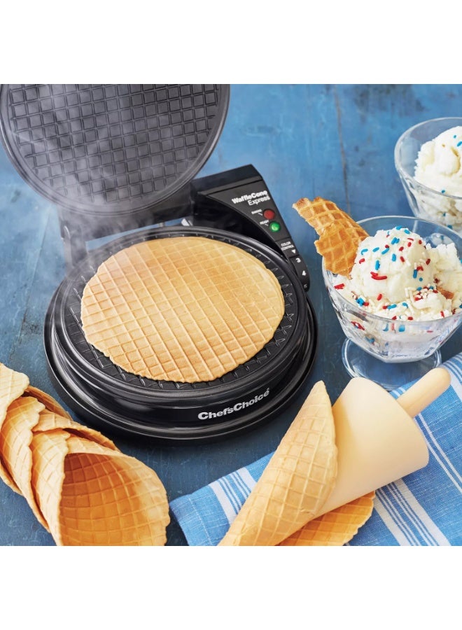 RAF Waffle Cone Maker – Electric Non-Stick Cone Machine - Image 2