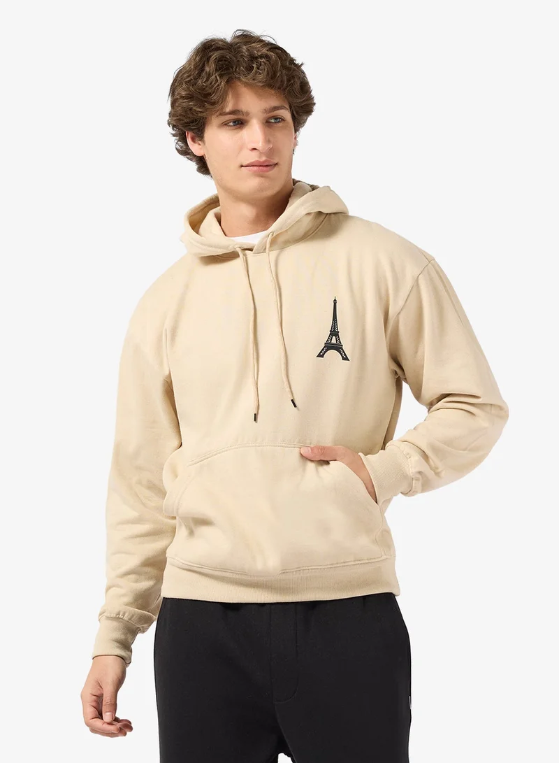 سفنتي فايف بيسيكس هودي بقصة عادية