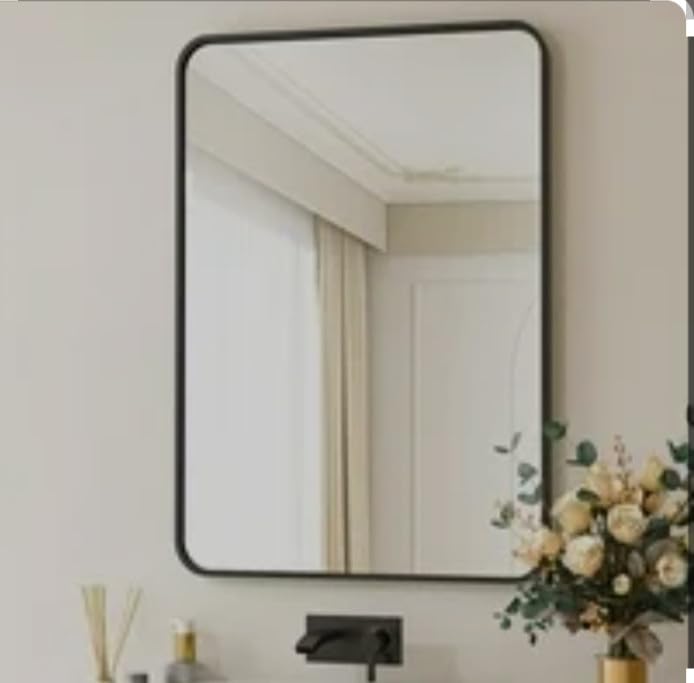 CDM Frameless 12x18 Wall Mirror – Clean, Uncluttered Design – Polished Edges for Safe Handling – Ideal for Minimalist Bathrooms, Dorms, and Modern Decor - Image 5