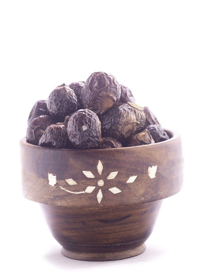 ROLIMOLI BRAND-Quality Whole Dry Raw Form for Hair Care Each Reetha | Indian soapberry | Areetha | sapindus 200 G - Image 1