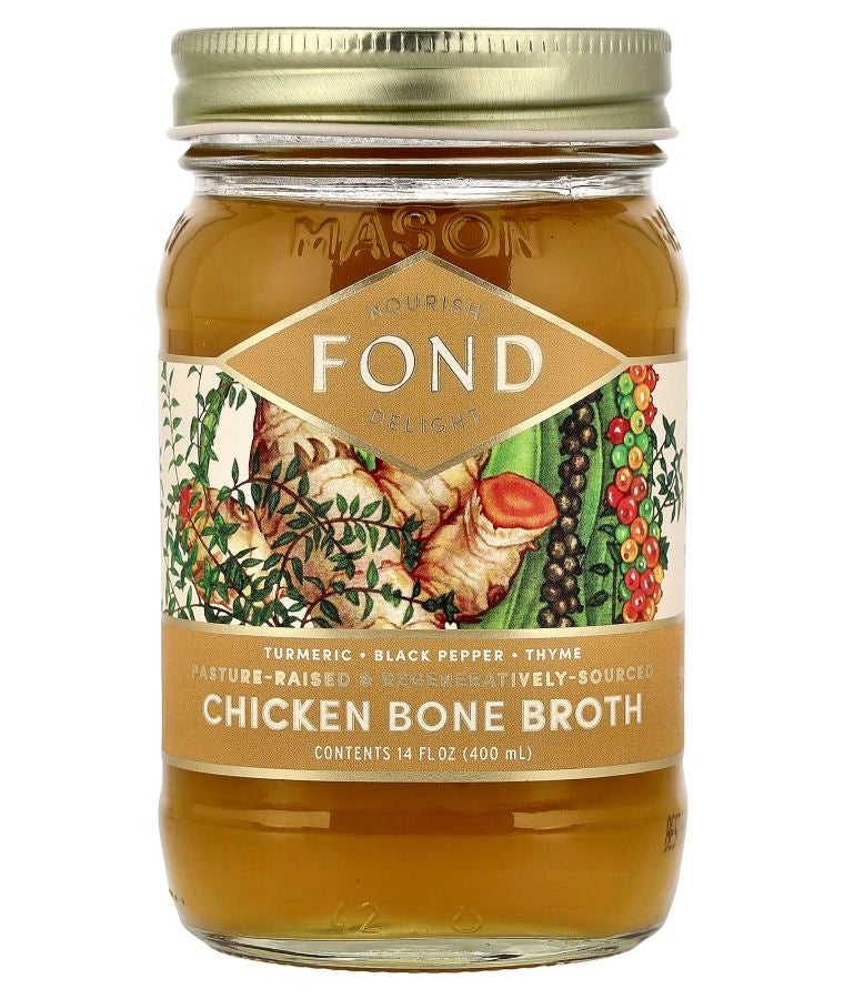 Chicken Bone Broth Turmeric & Black Pepper 14 fl oz (400 ml)