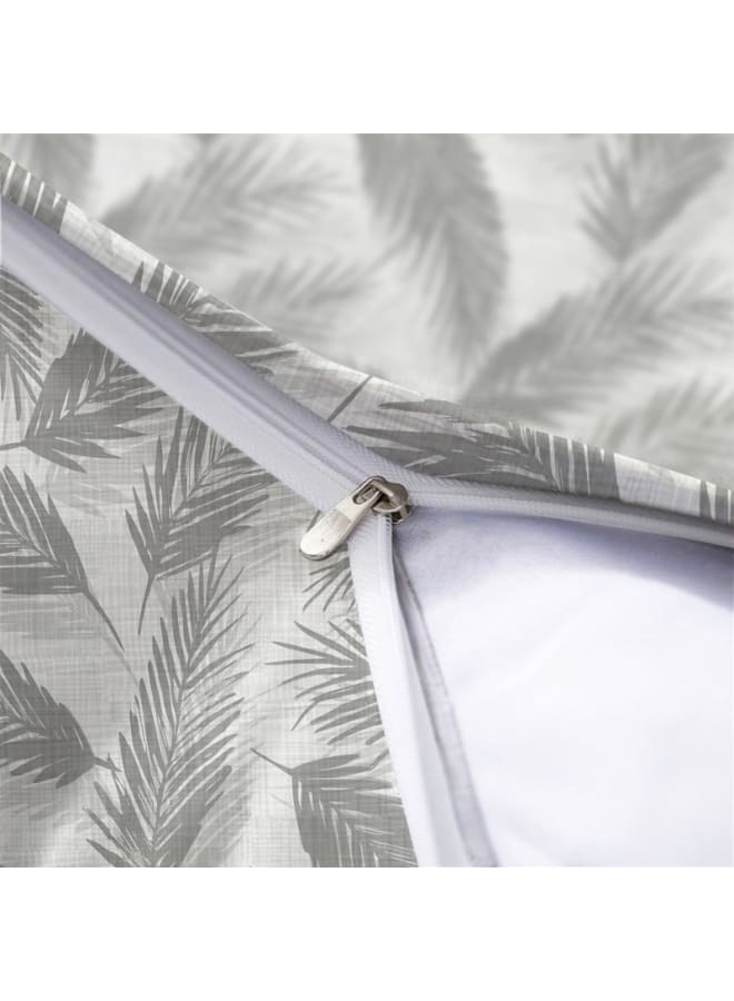  انتكس بيت الستائر وسادة بيلا من الكتان المخملي من إنتكس هوم - نقشة أوراق الشجر - قماش أنيق ومتين لغرف المعيشة - قطعتان - Image 4