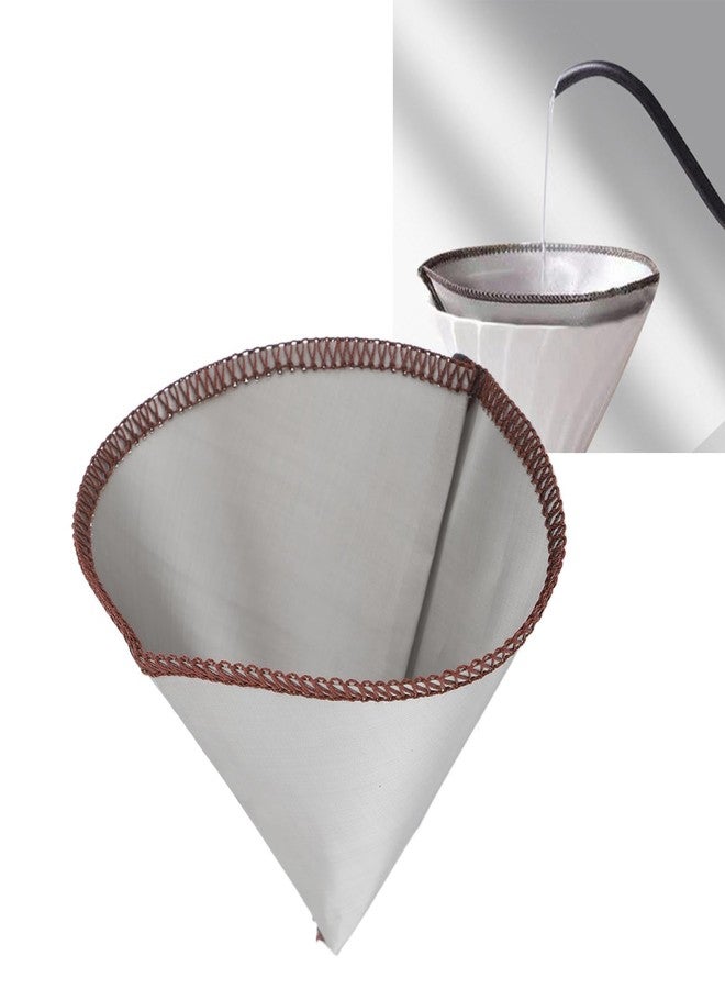 Akozon For 304 Stainless Steel Reusable Coffee Filter Cone Shape Fine Filtering Paperless Mesh Coffee Filter(L for 3 to 4 Cups) - Image 3