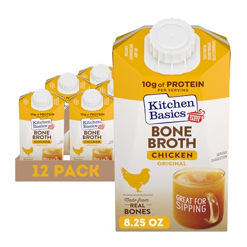 Kitchen Basics Original Chicken Bone Broth, 8.25 oz (Pack of 12) - Image 1
