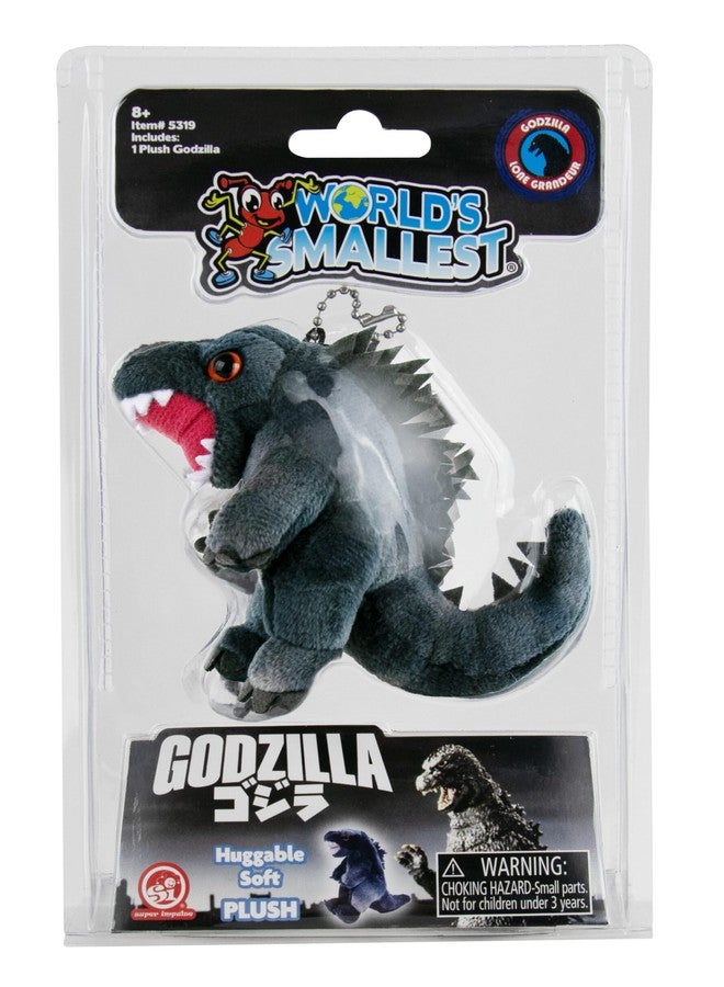 World's Smallest Godzilla Miniature Plush, Godzilla Action Figure, Miniature Toy, King of The Monsters, Soft and Cuddly, for Ages 8 and up - Image 2