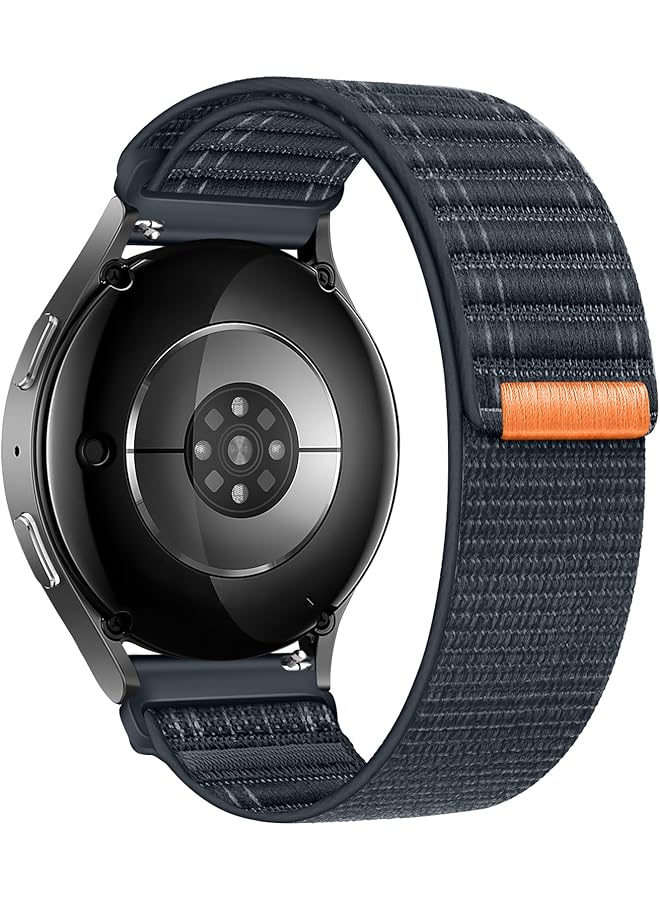 erorex Compatible With Samsung Galaxy Watch 7 6 5 4 Fe Band 40Mm 44Mm Galaxy Watch 6 4 Classic Galaxy Watch 5 Pro Sport Strap Vivoactive 5 3 Venu 2 Plus Loop 20Mm Nylon Strap Women Men Dark Blue  - Image 1