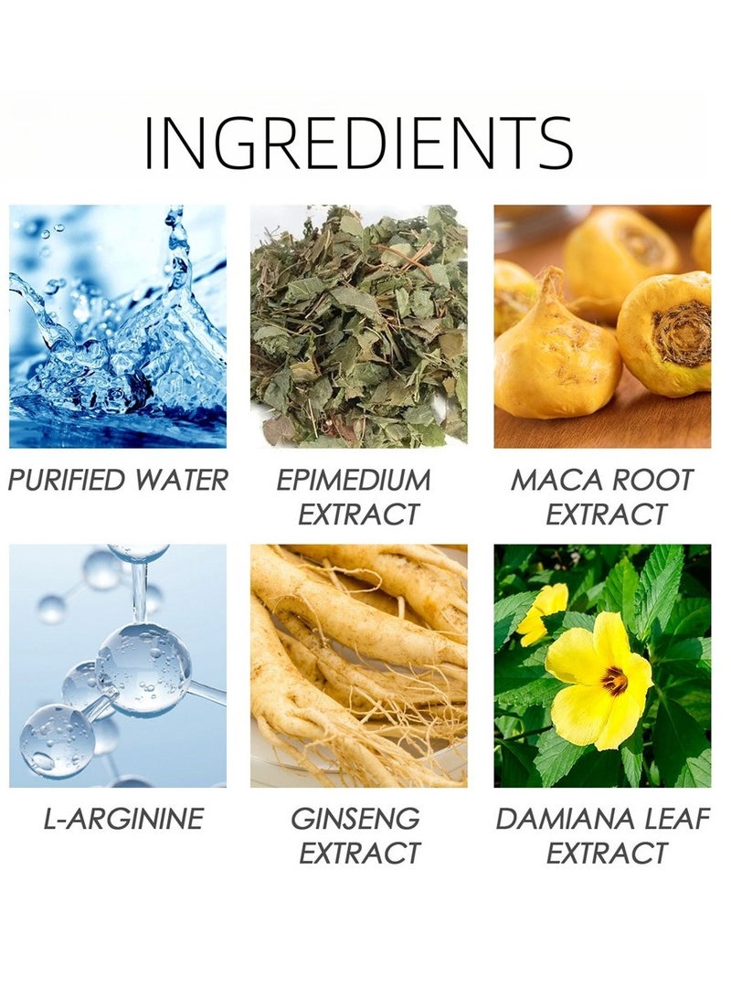 AS SEEN ON TV قطرات مكملات بيك باور للرجال، قطرات صحية طبيعية لصحة الرجال الإنجابية، مكملات تعزيز القدرة للرجال بمكونات عضوية لتحسين الصحة الإنجابية - Image 2