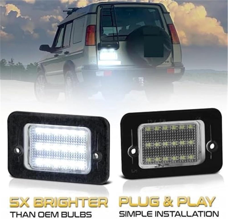 Vuzmode LED License Plate Light for Land Rover - Image 3
